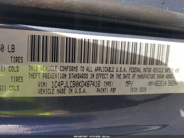 2019 JEEP CHEROKEE LATITUDE FWD