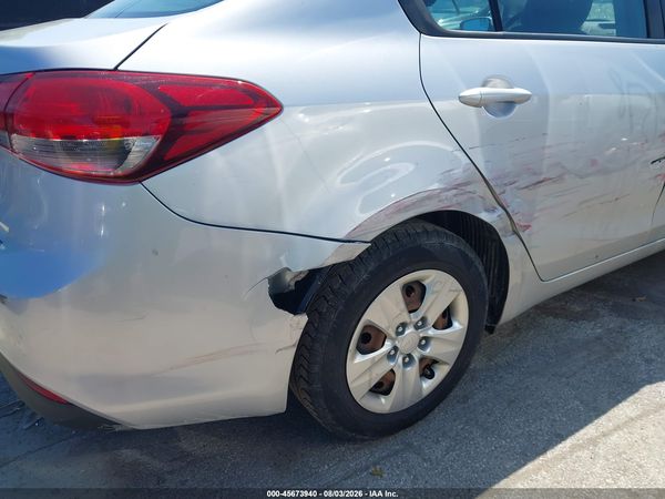 2018 KIA FORTE LX