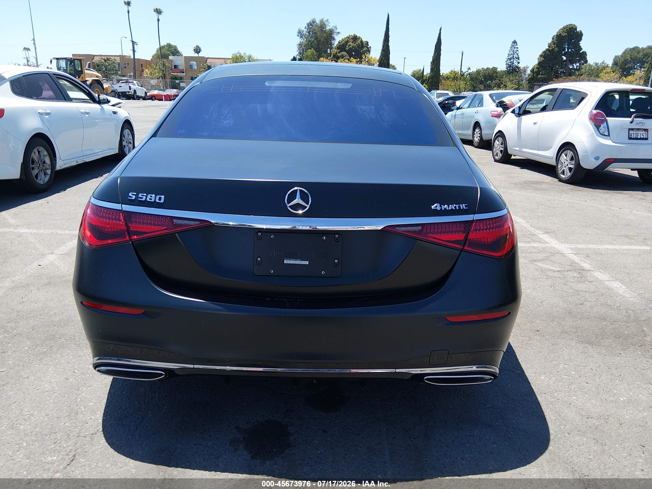2022 MERCEDES-BENZ S 580 4MATIC