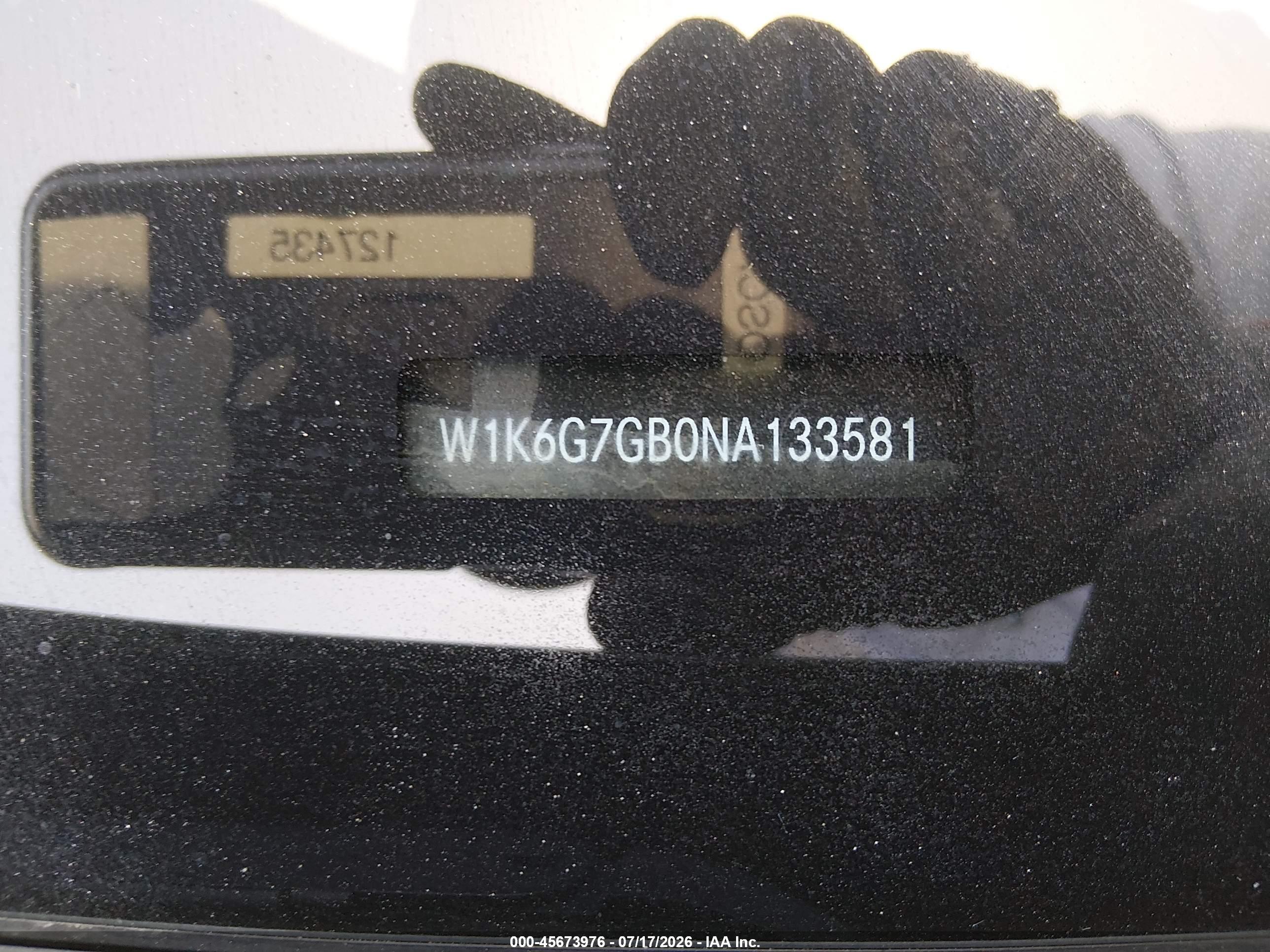 2022 MERCEDES-BENZ S 580 4MATIC