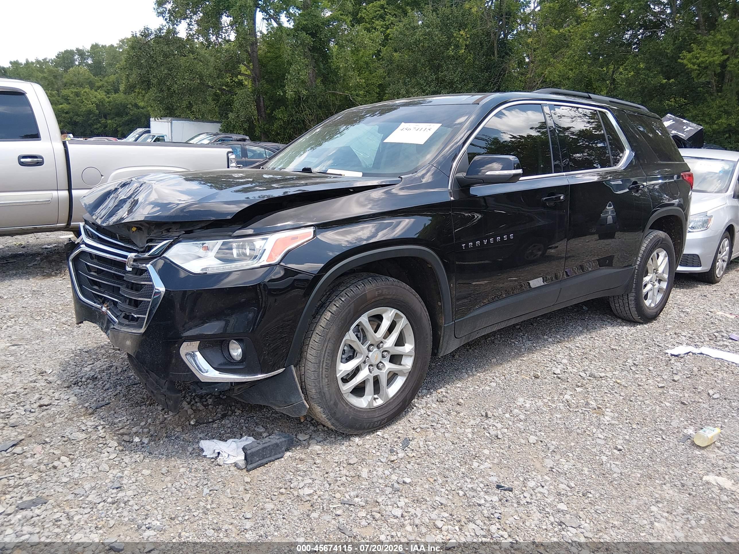 2021 CHEVROLET TRAVERSE FWD LT CLOTH — I2