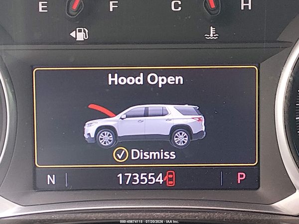 2021 CHEVROLET TRAVERSE FWD LT CLOTH — I118
