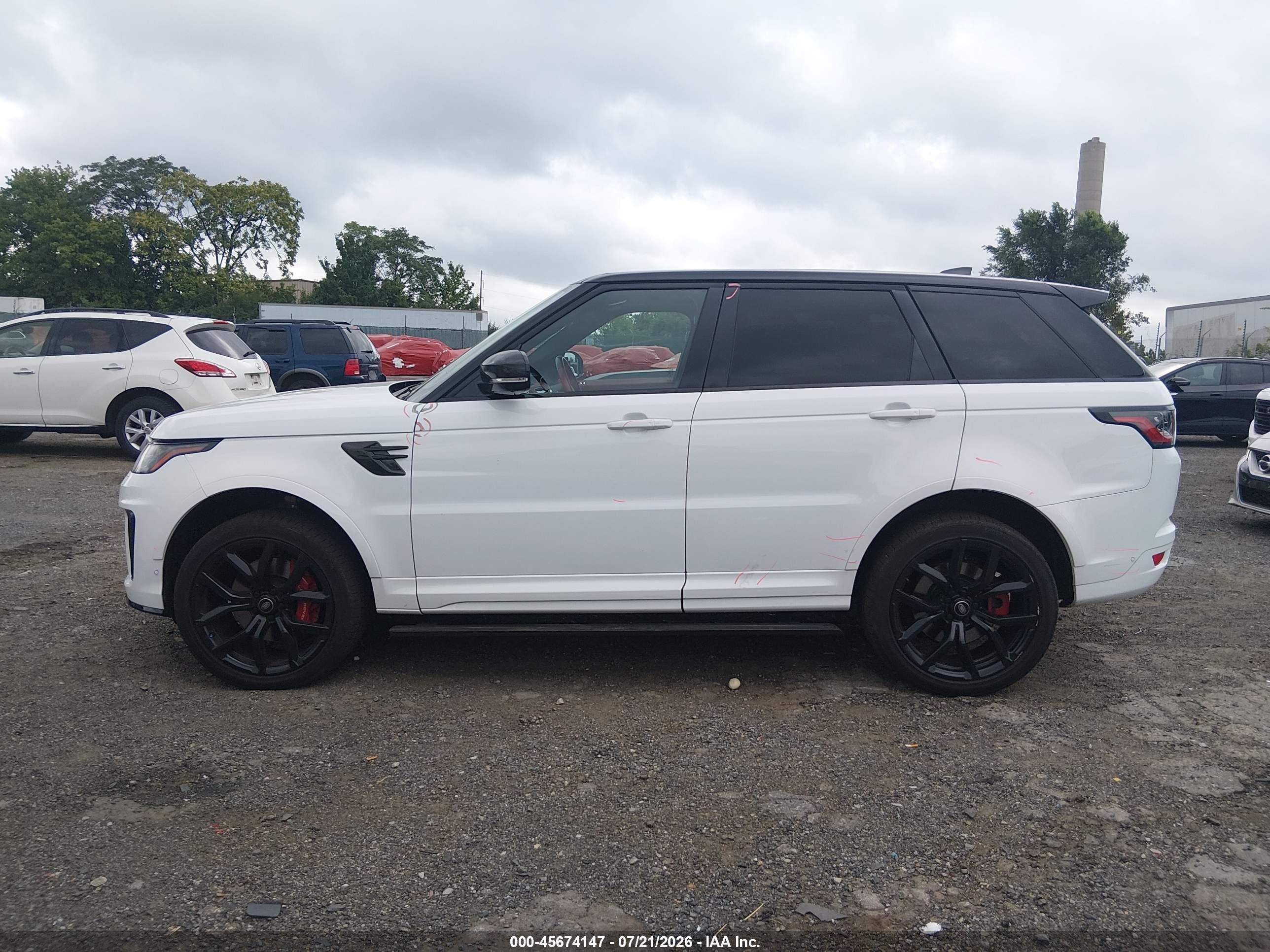 2021 LAND ROVER RANGE ROVER SPORT SVR/SVR CARBON EDITION
