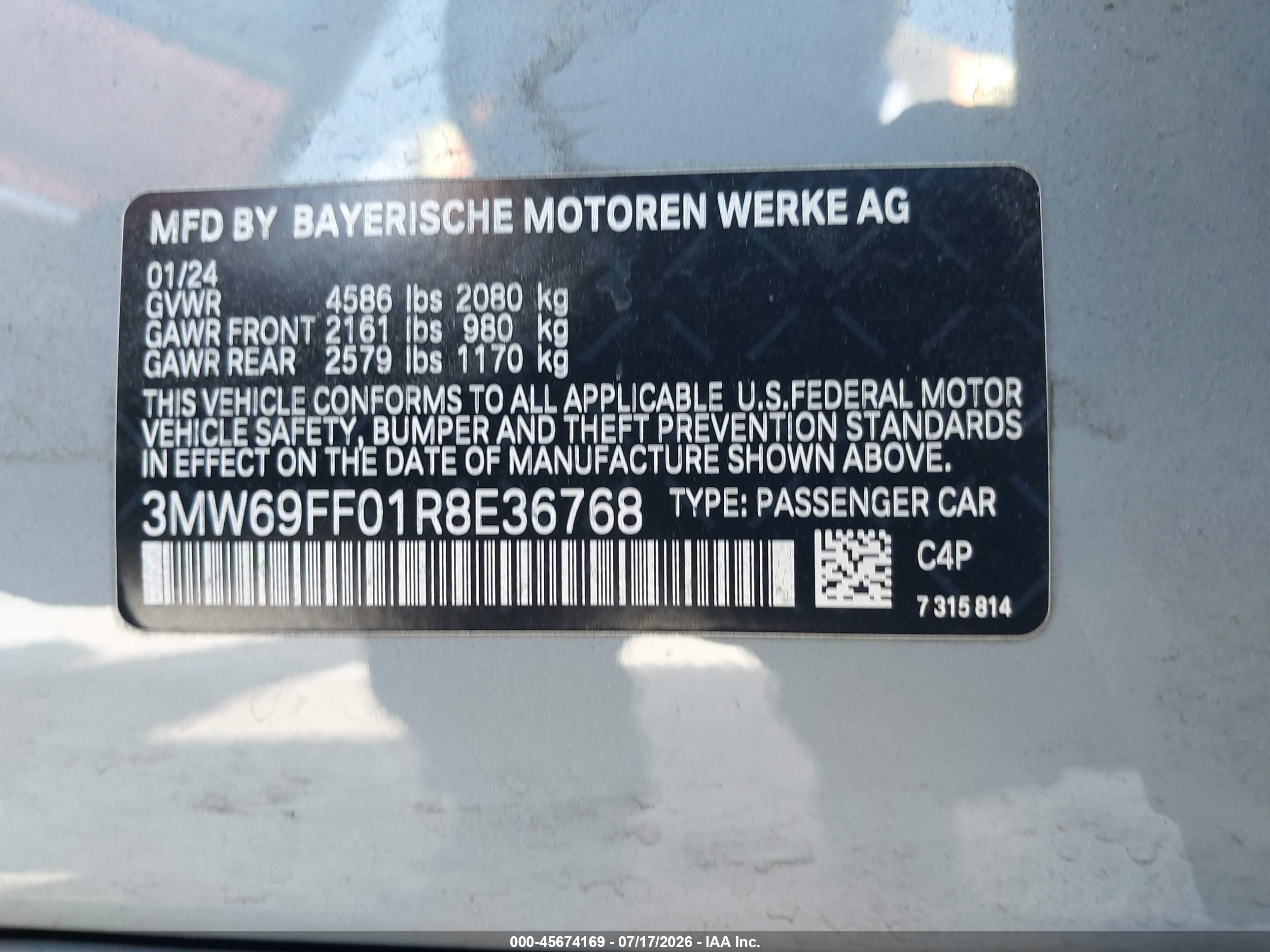 2024 BMW 330I