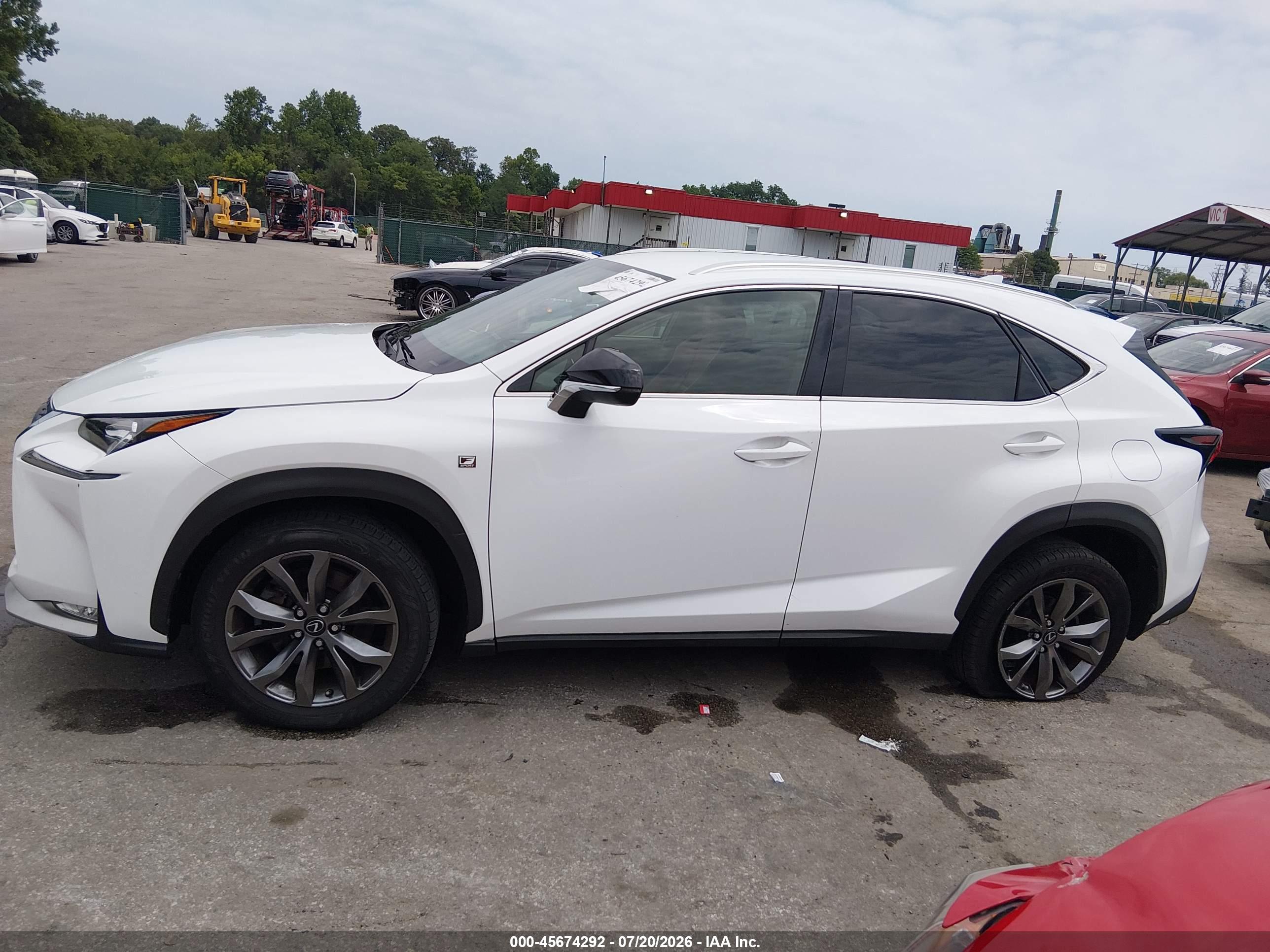 2017 LEXUS NX 200T F SPORT
