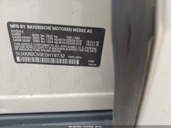 2014 BMW X5 XDRIVE35I