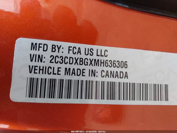 2021 DODGE CHARGER SXT RWD