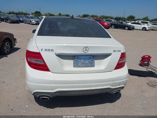 2012 MERCEDES-BENZ C 300 SPORT 4MATIC