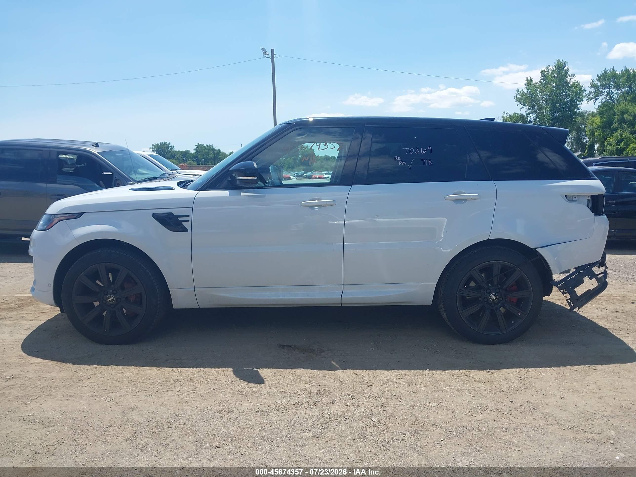 2019 LAND ROVER RANGE ROVER SPORT SUPERCHARGED DYNAMIC