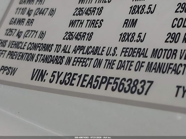 2023 TESLA MODEL 3 REAR-WHEEL DRIVE