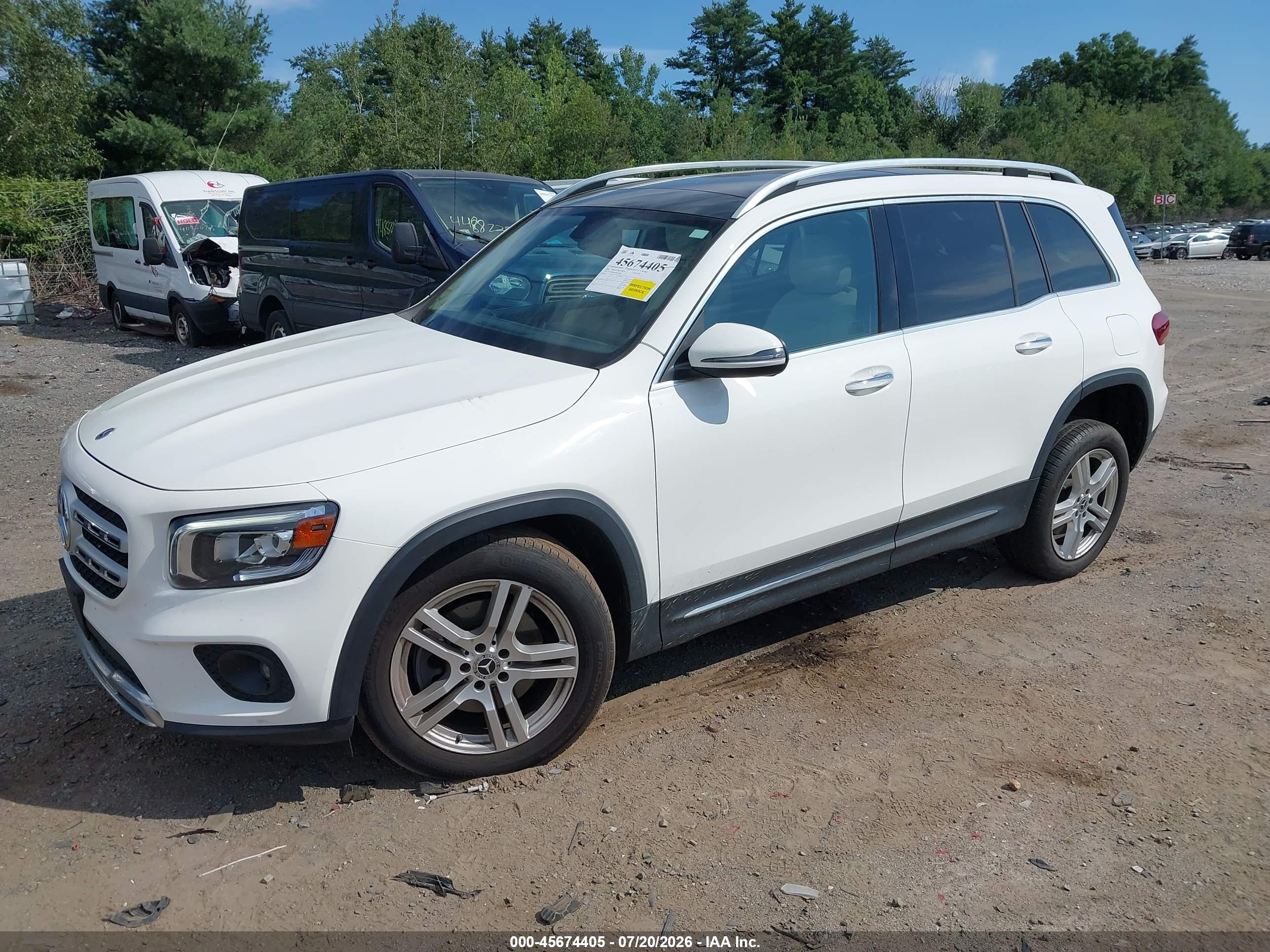 2021 MERCEDES-BENZ GLB 250 4MATIC — I2