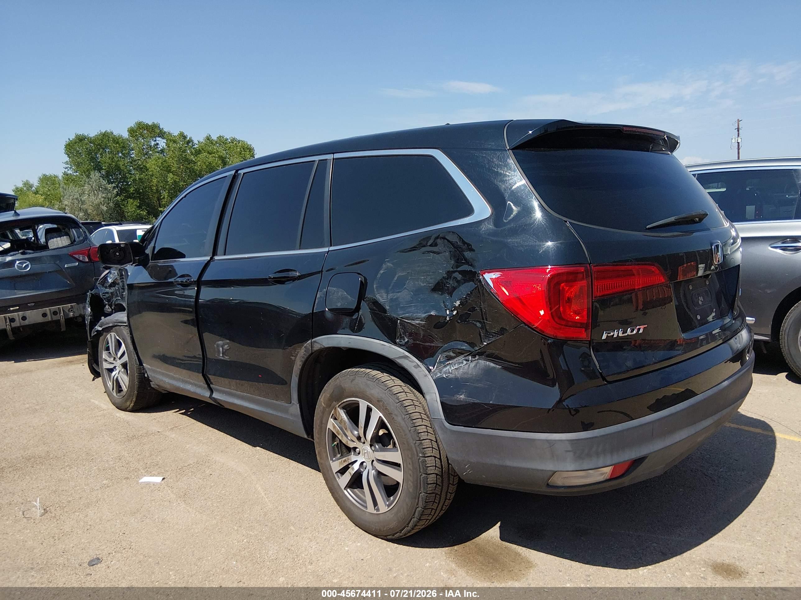 2016 HONDA PILOT EX-L