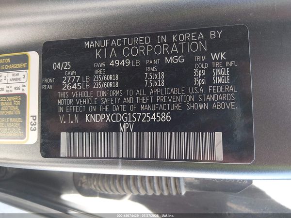 2025 KIA SPORTAGE HYBRID SX-PRESTIGE