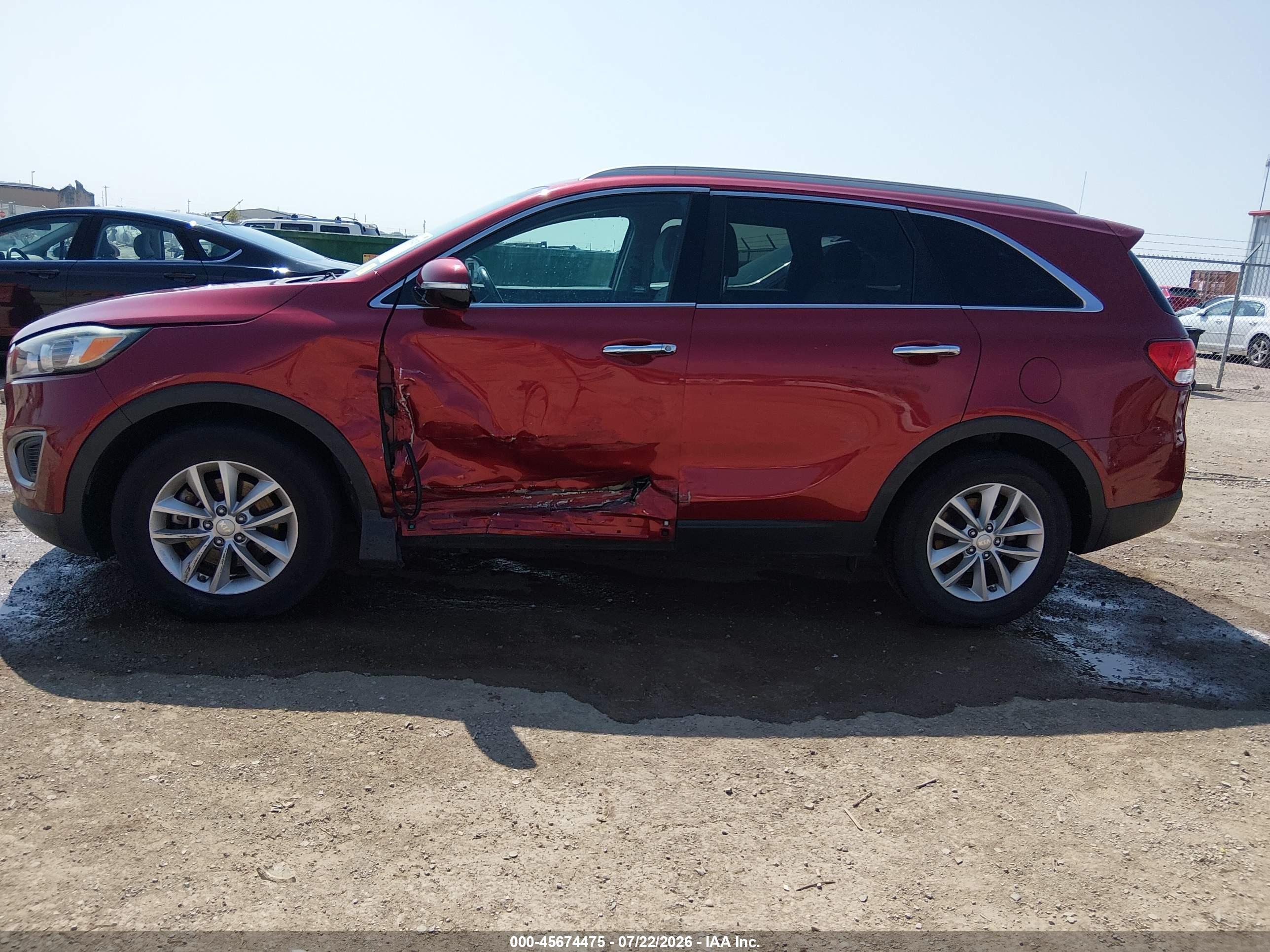 2016 KIA SORENTO 2.4L LX