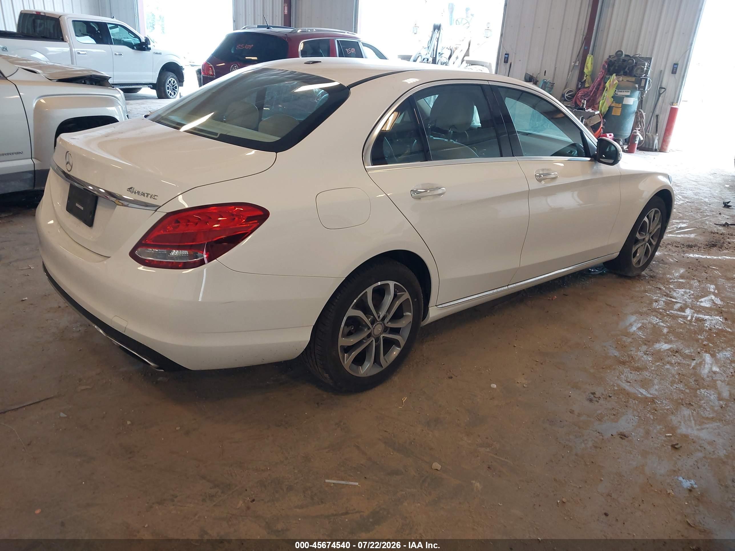 2016 MERCEDES-BENZ C 300 4MATIC