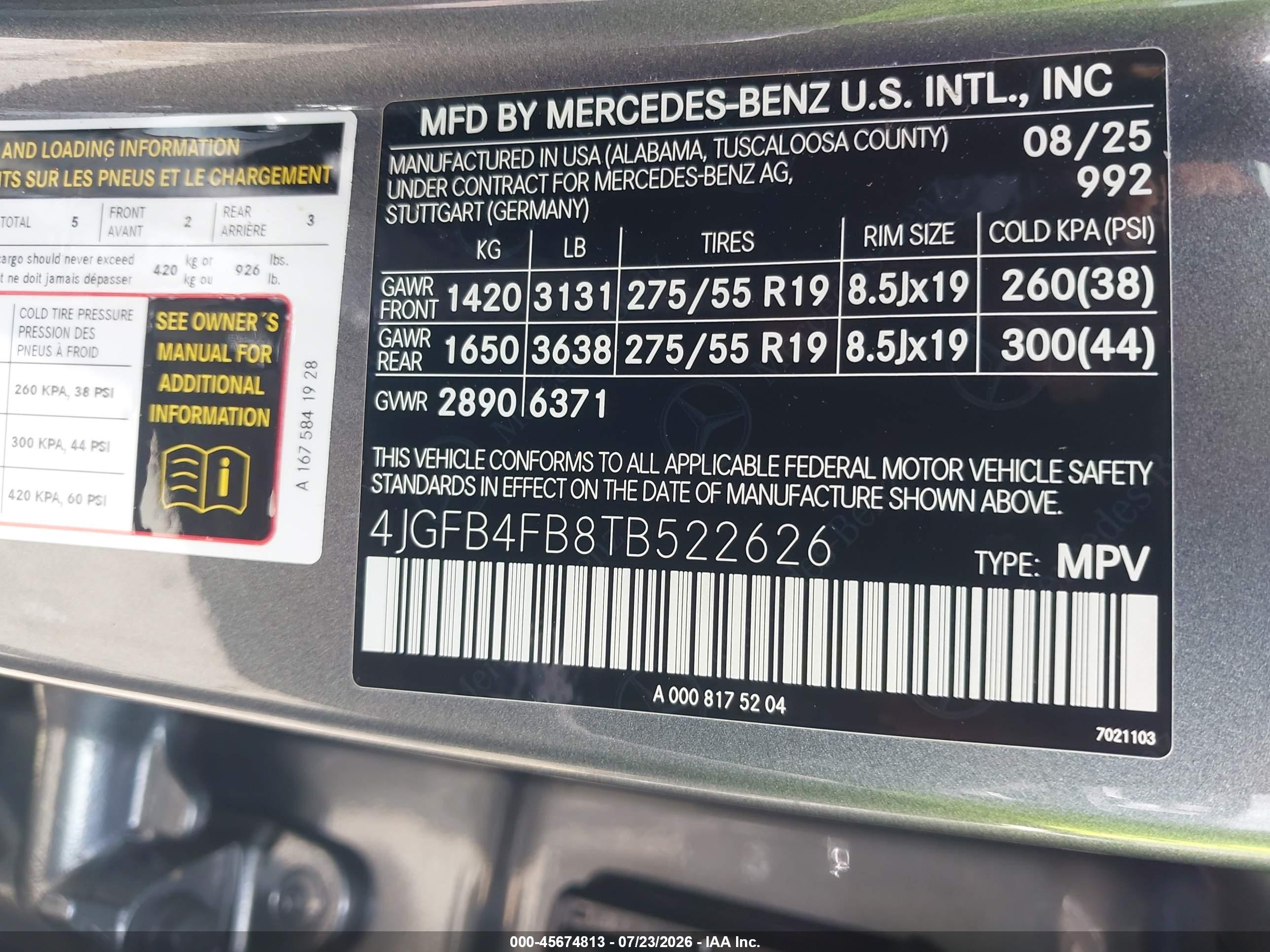 2026 MERCEDES-BENZ GLE 350 GLE350 4MATIC
