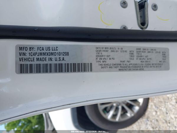 2021 JEEP CHEROKEE LATITUDE LUX 4X4