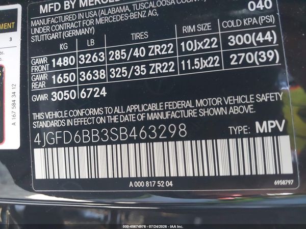 2025 MERCEDES-BENZ AMG GLE 53 COUPE 4MATIC+