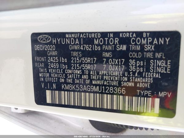 2021 HYUNDAI KONA ELECTRIC ULTIMATE