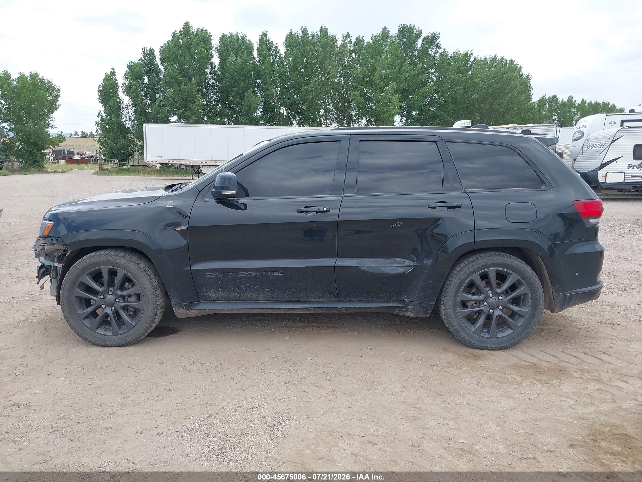 2018 JEEP GRAND CHEROKEE OVERLAND