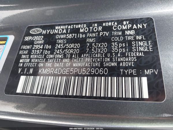 2023 HYUNDAI PALISADE SEL