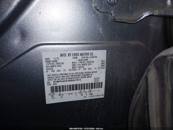 2022 FORD EDGE SE