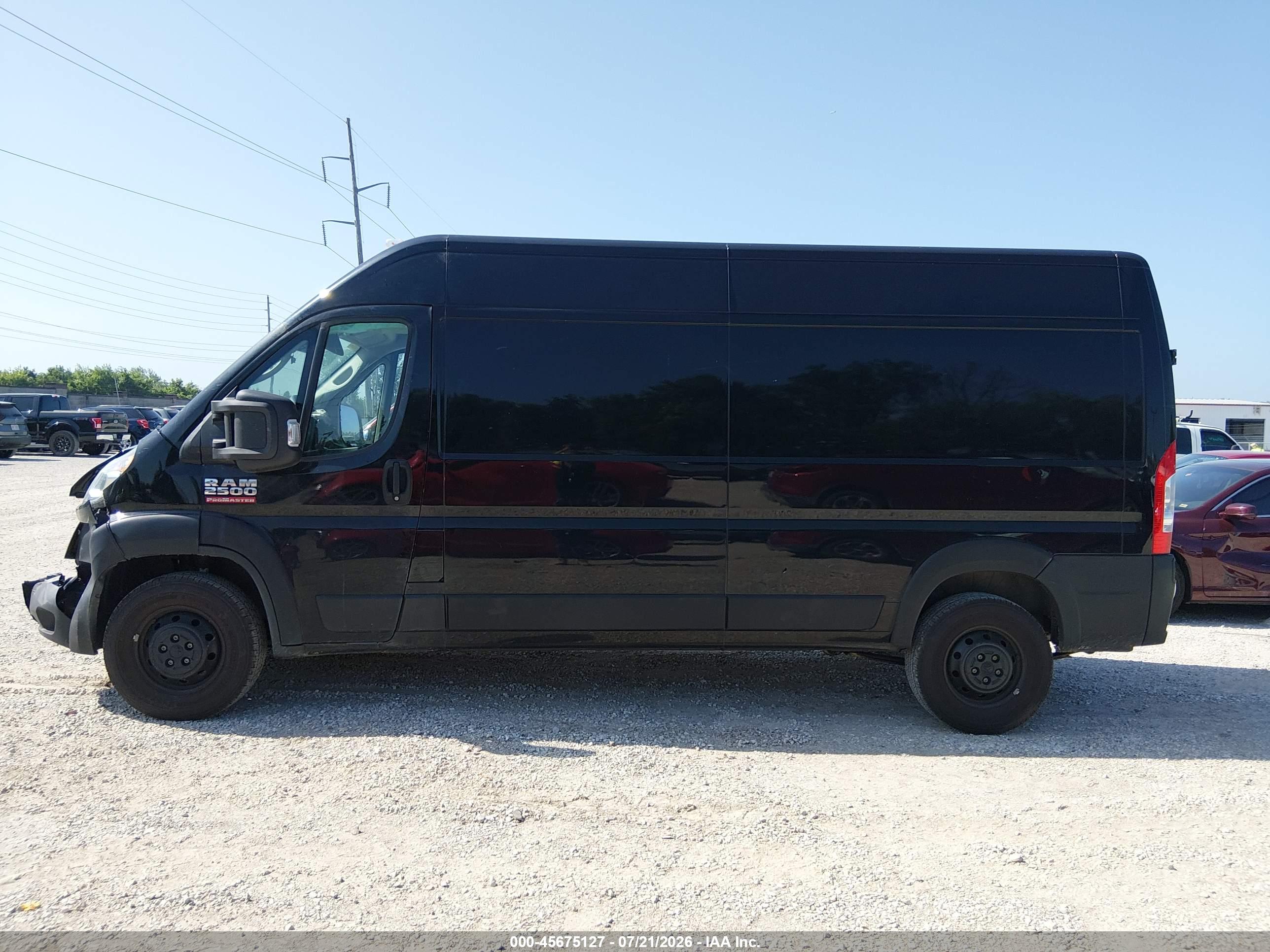2022 RAM PROMASTER 2500 HIGH ROOF 159 WB