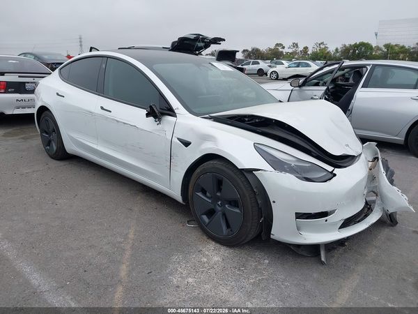 2022 TESLA MODEL 3