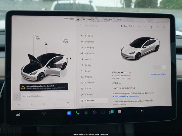 2022 TESLA MODEL 3