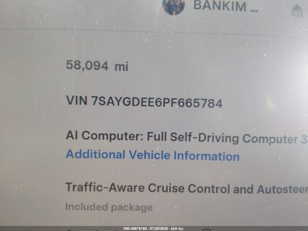 2023 TESLA MODEL Y