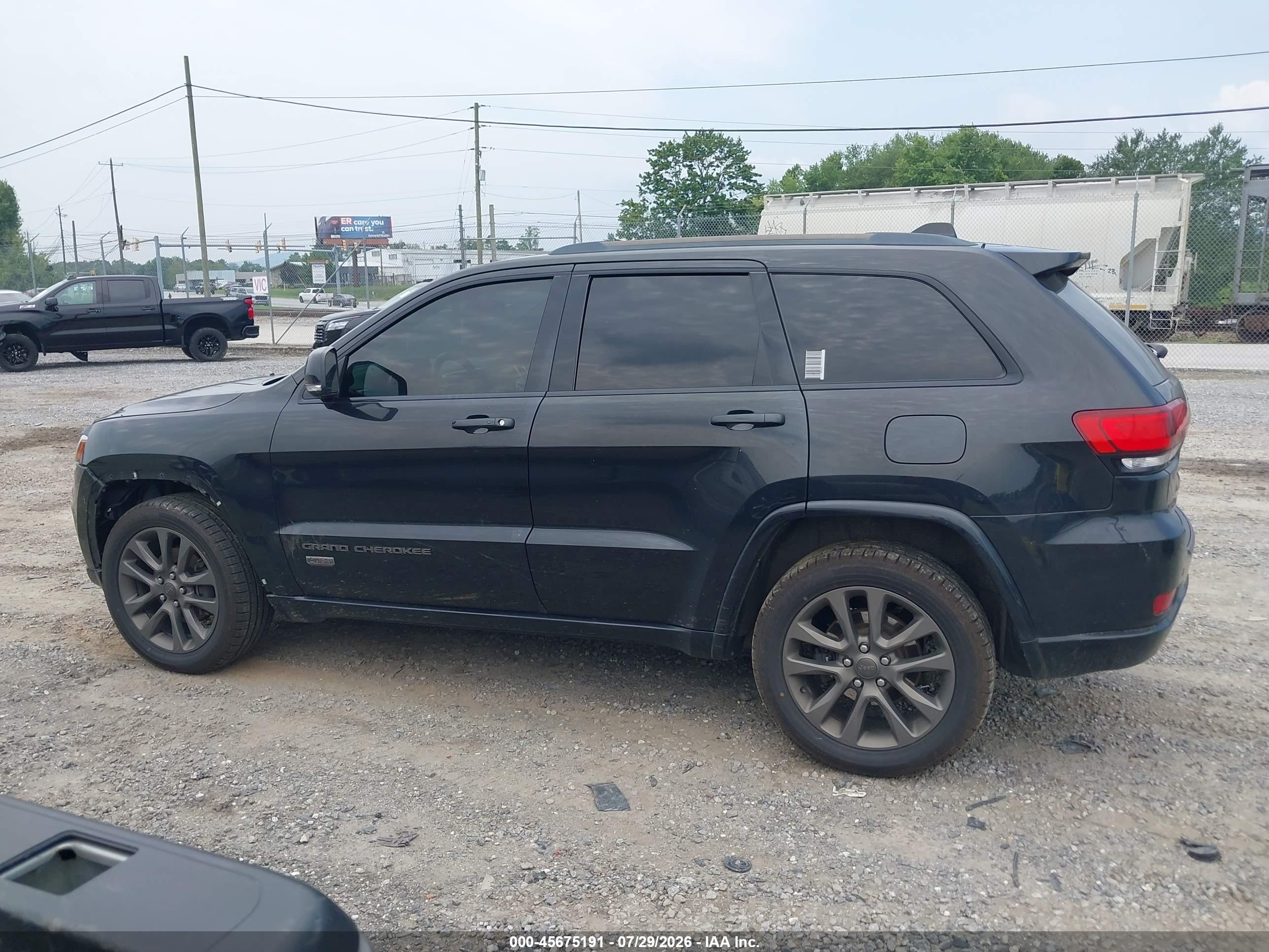 2016 JEEP GRAND CHEROKEE LIMITED 75TH ANNIVERSARY