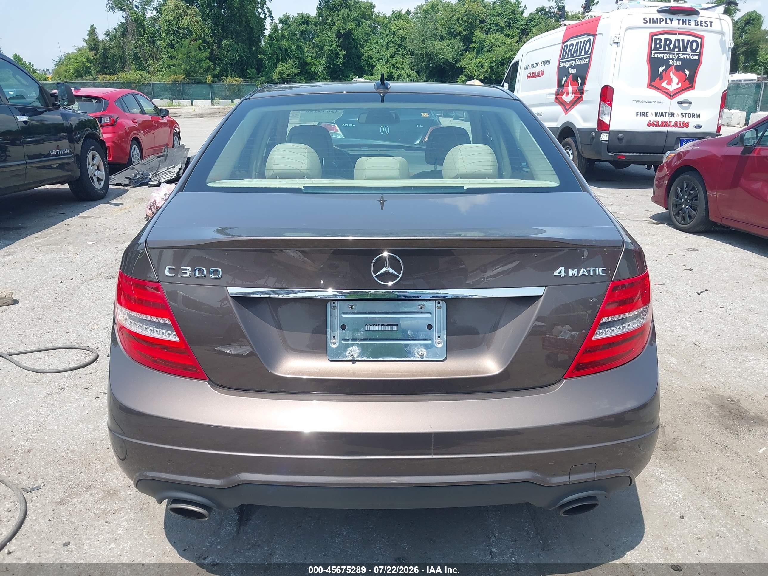 2014 MERCEDES-BENZ C 300 SPORT 4MATIC