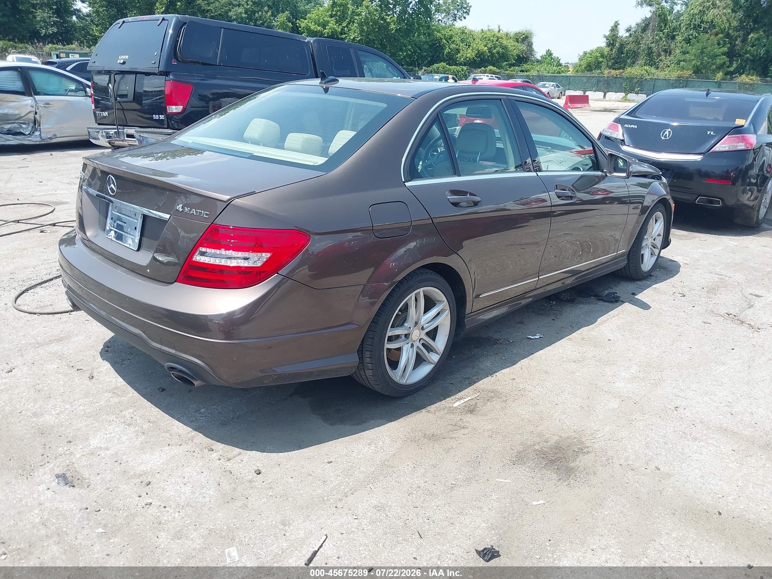 2014 MERCEDES-BENZ C 300 SPORT 4MATIC