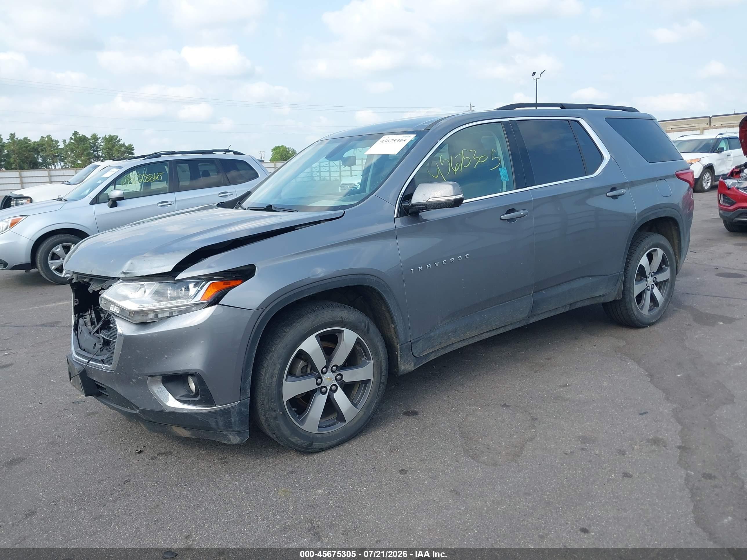 2020 CHEVROLET TRAVERSE AWD LT LEATHER — I2