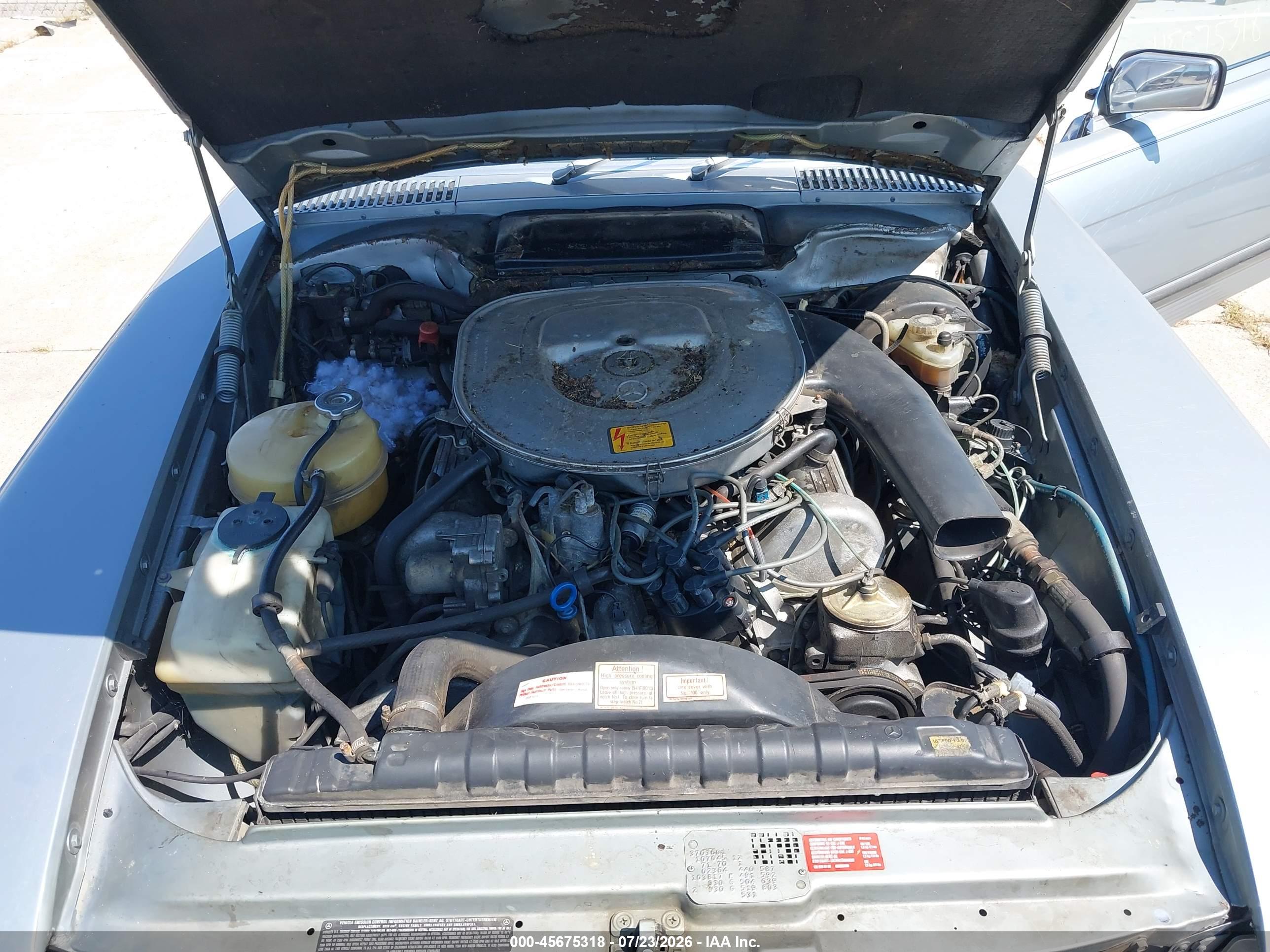 1983 MERCEDES-BENZ 380 380SL