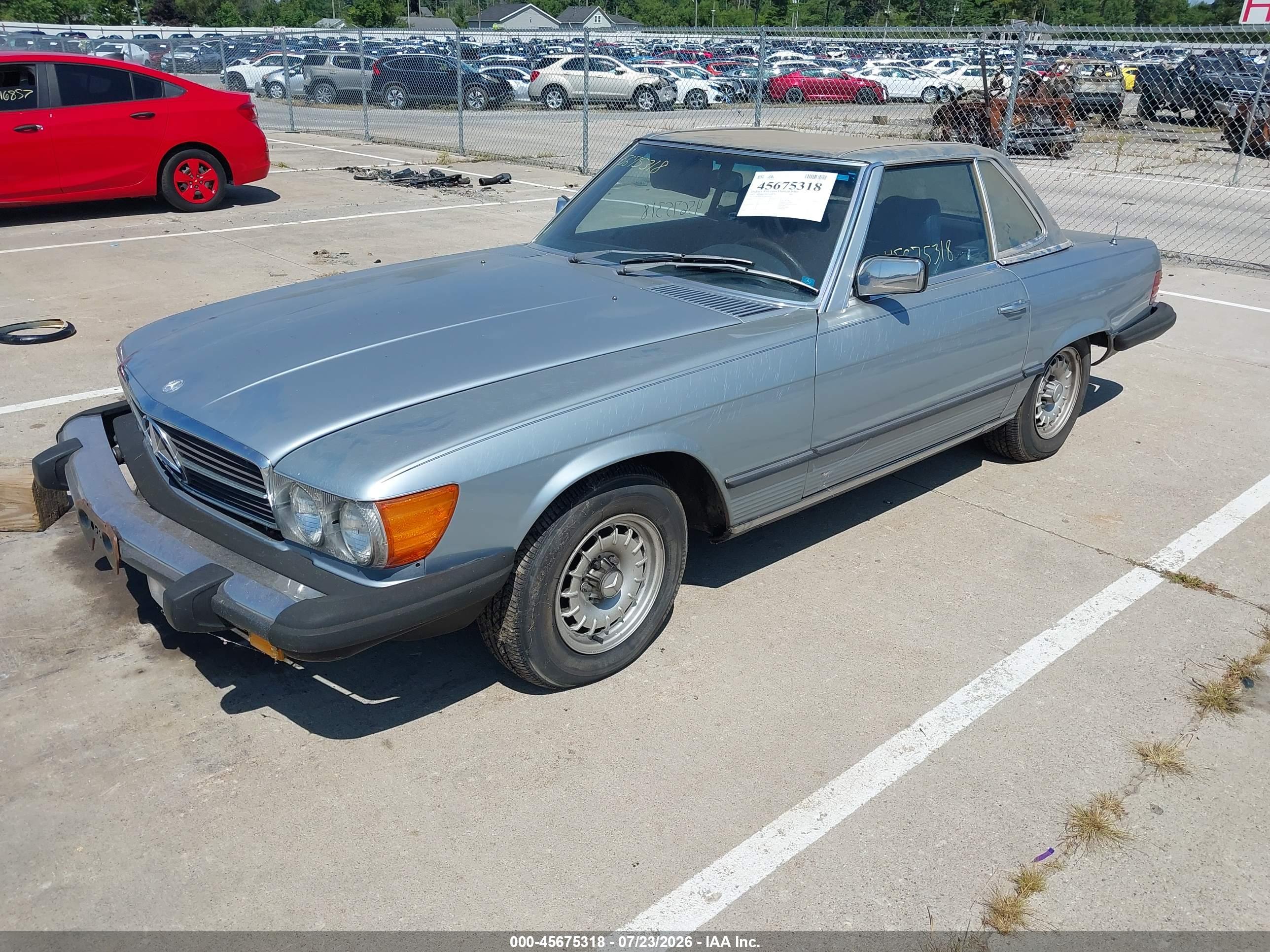 1983 MERCEDES-BENZ 380 380SL