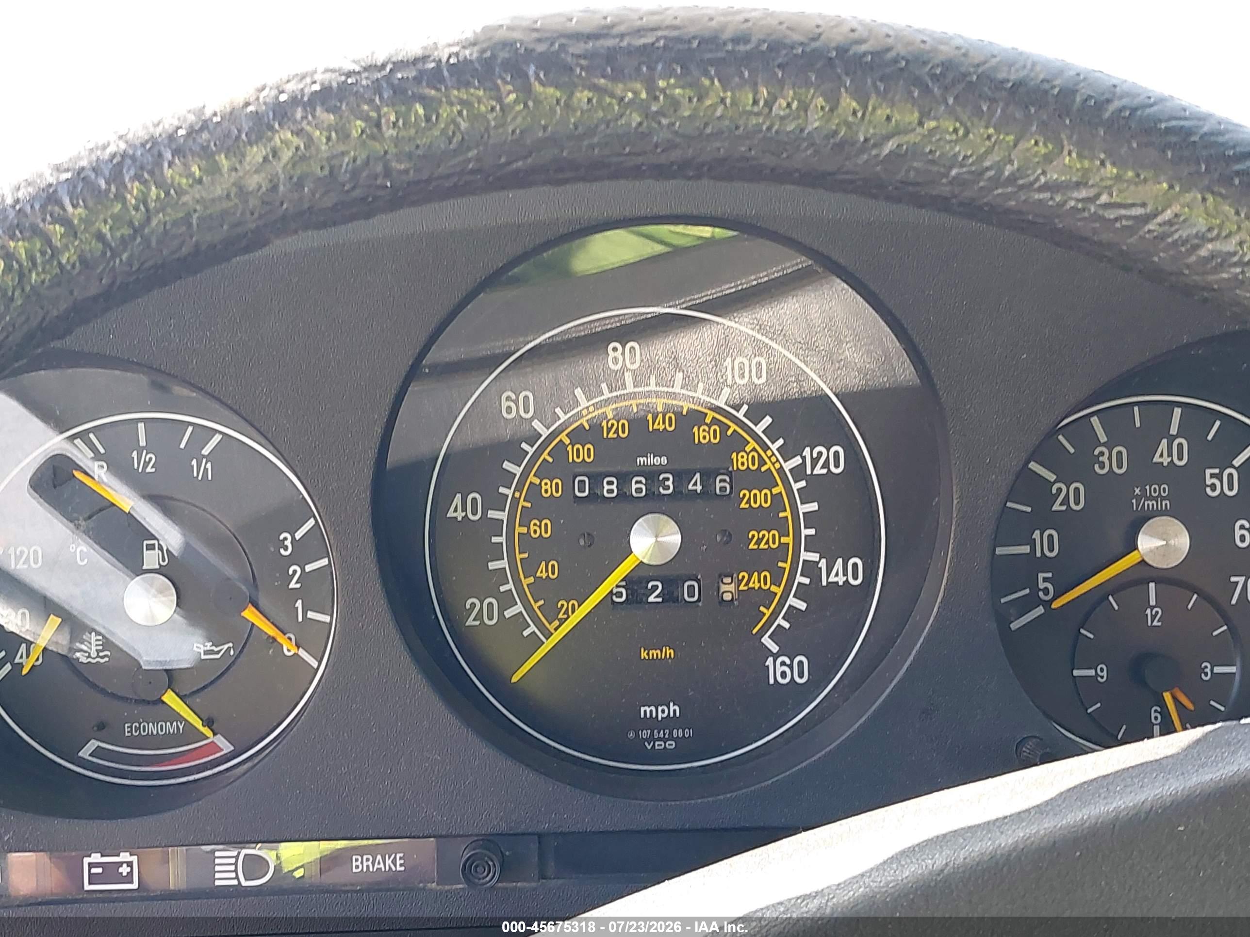 1983 MERCEDES-BENZ 380 380SL