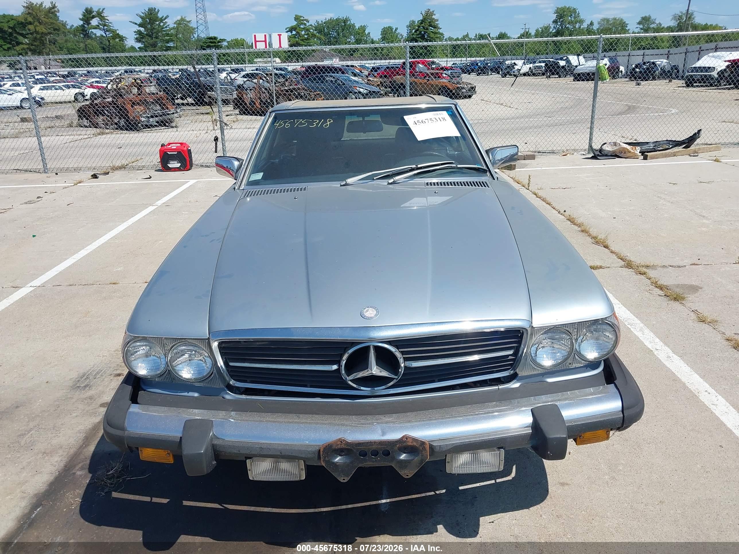 1983 MERCEDES-BENZ 380 380SL