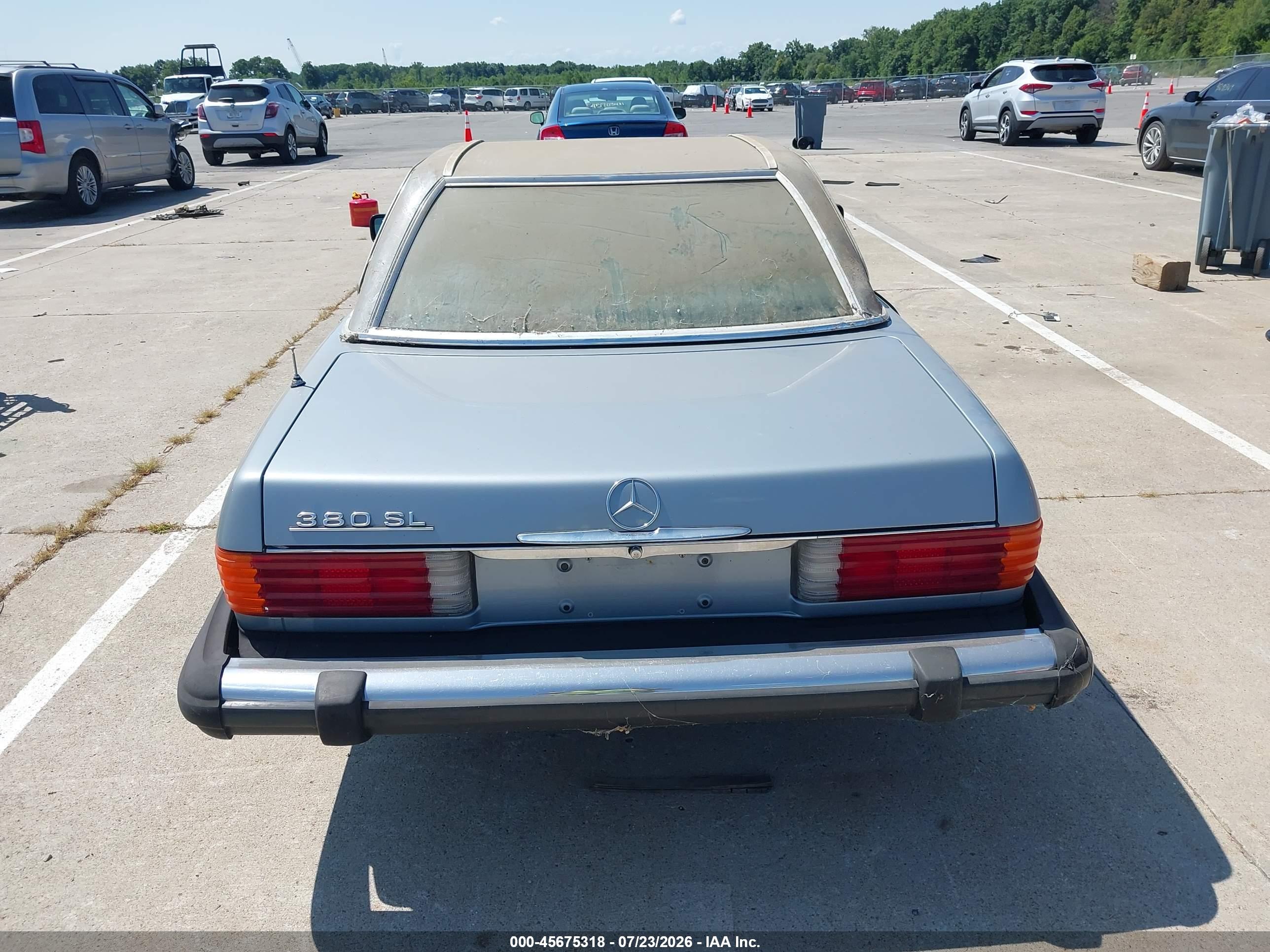 1983 MERCEDES-BENZ 380 380SL