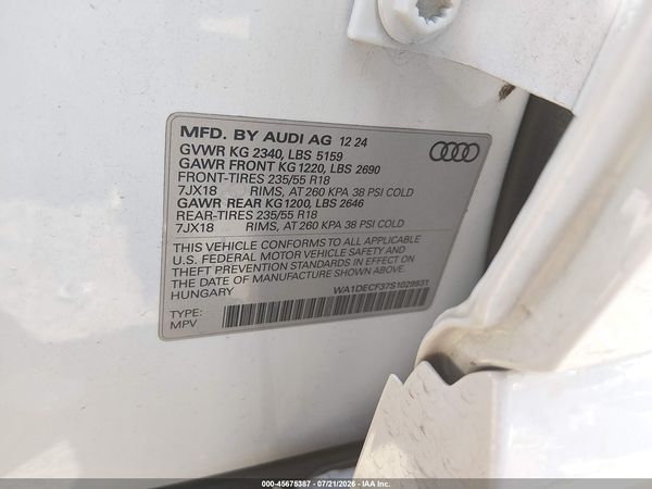 2025 AUDI Q3
