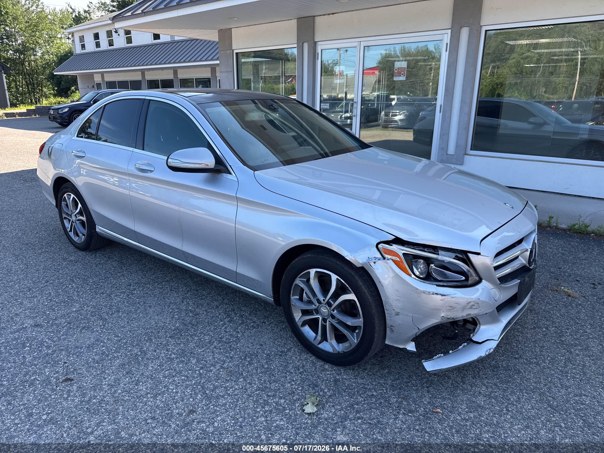 2015 MERCEDES-BENZ C 300 4MATIC