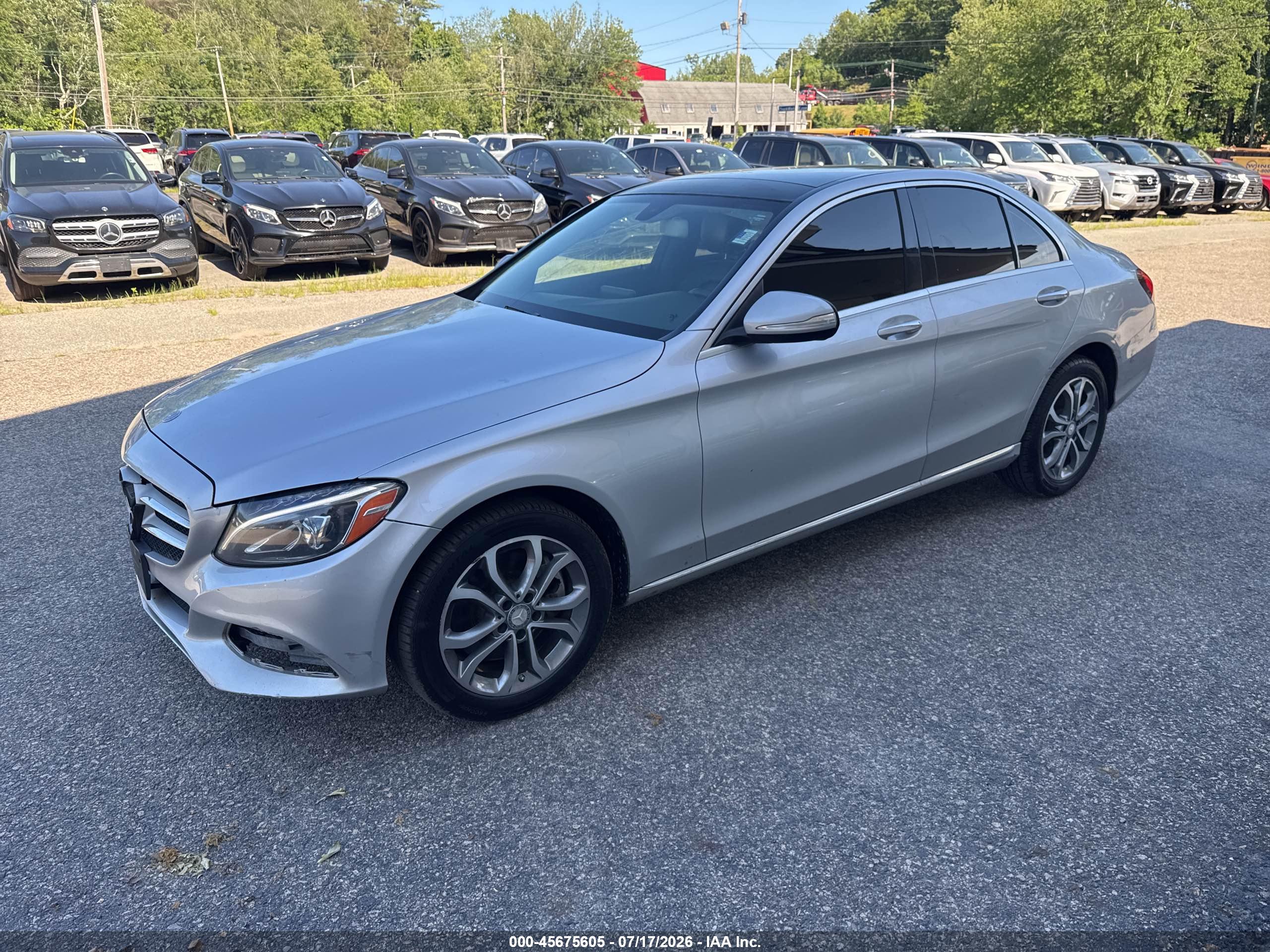 2015 MERCEDES-BENZ C 300 4MATIC