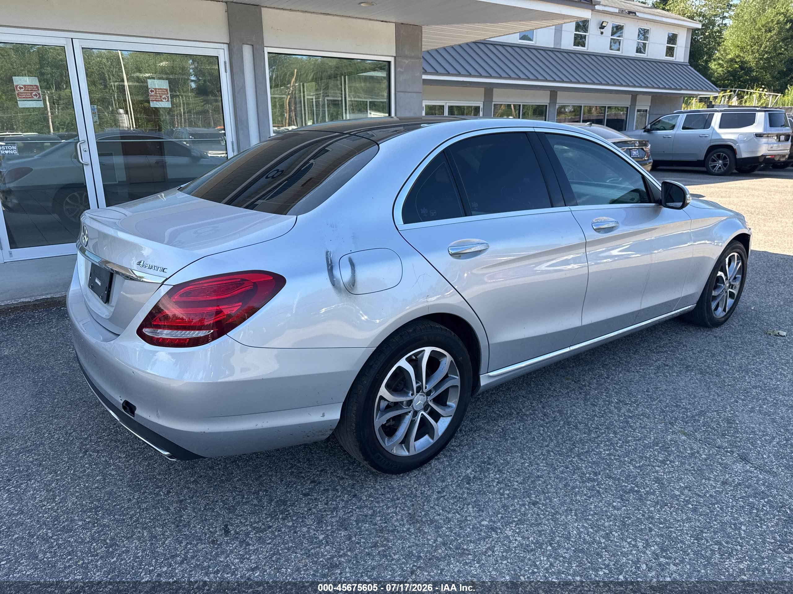 2015 MERCEDES-BENZ C 300 4MATIC