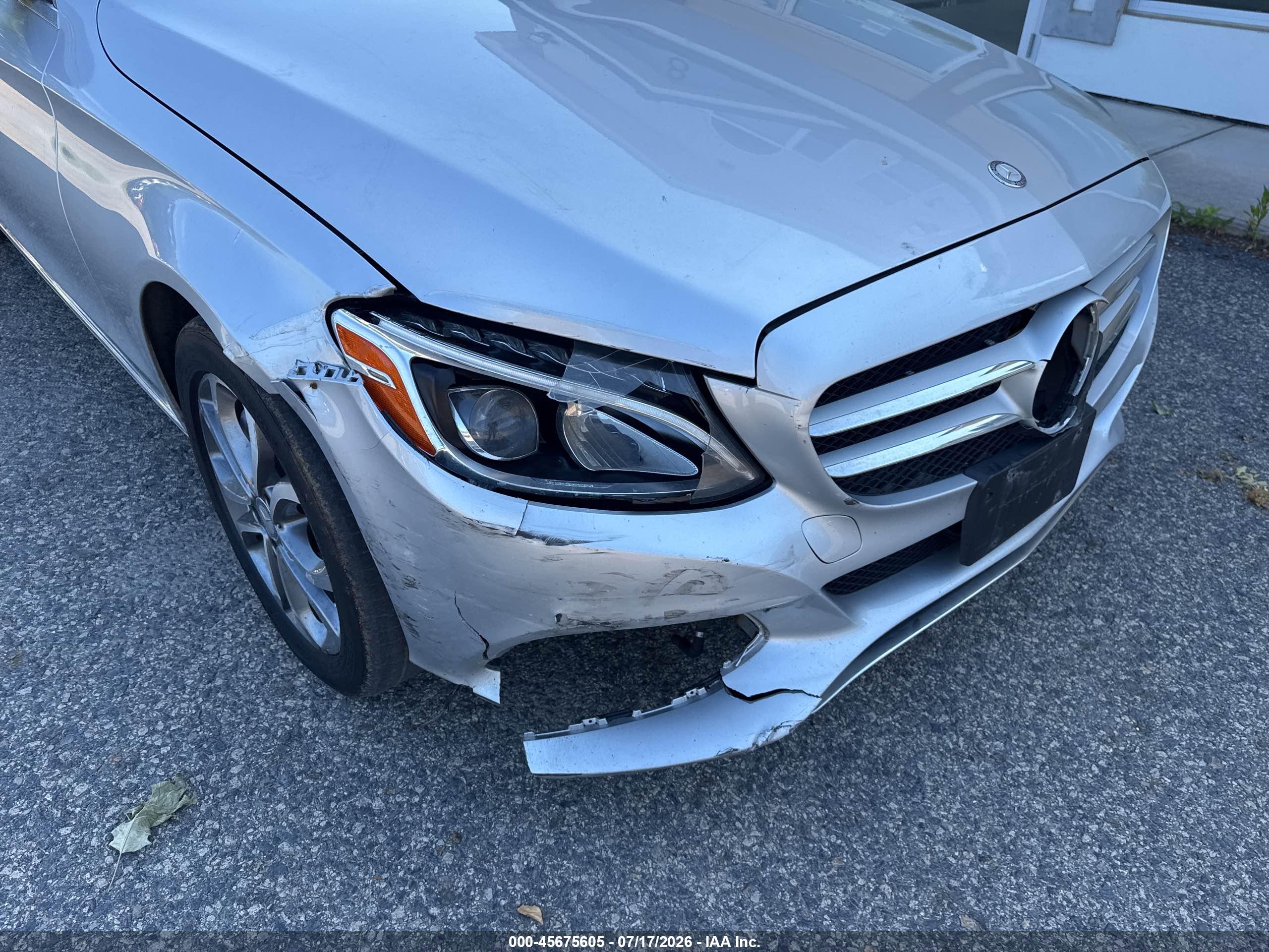2015 MERCEDES-BENZ C 300 4MATIC
