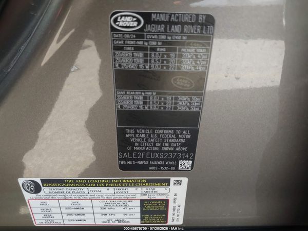 2025 LAND ROVER DEFENDER 130 P400 X-DYNAMIC SE