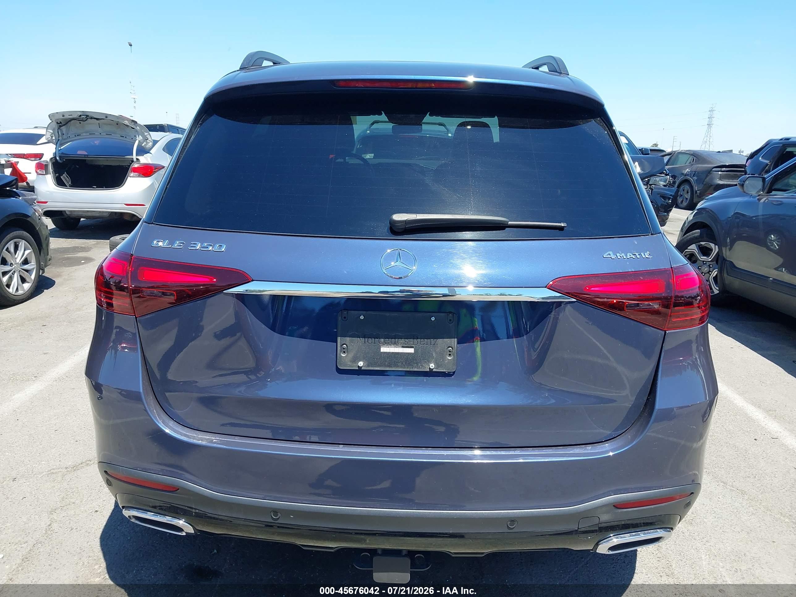 2024 MERCEDES-BENZ GLE 350 4MATIC