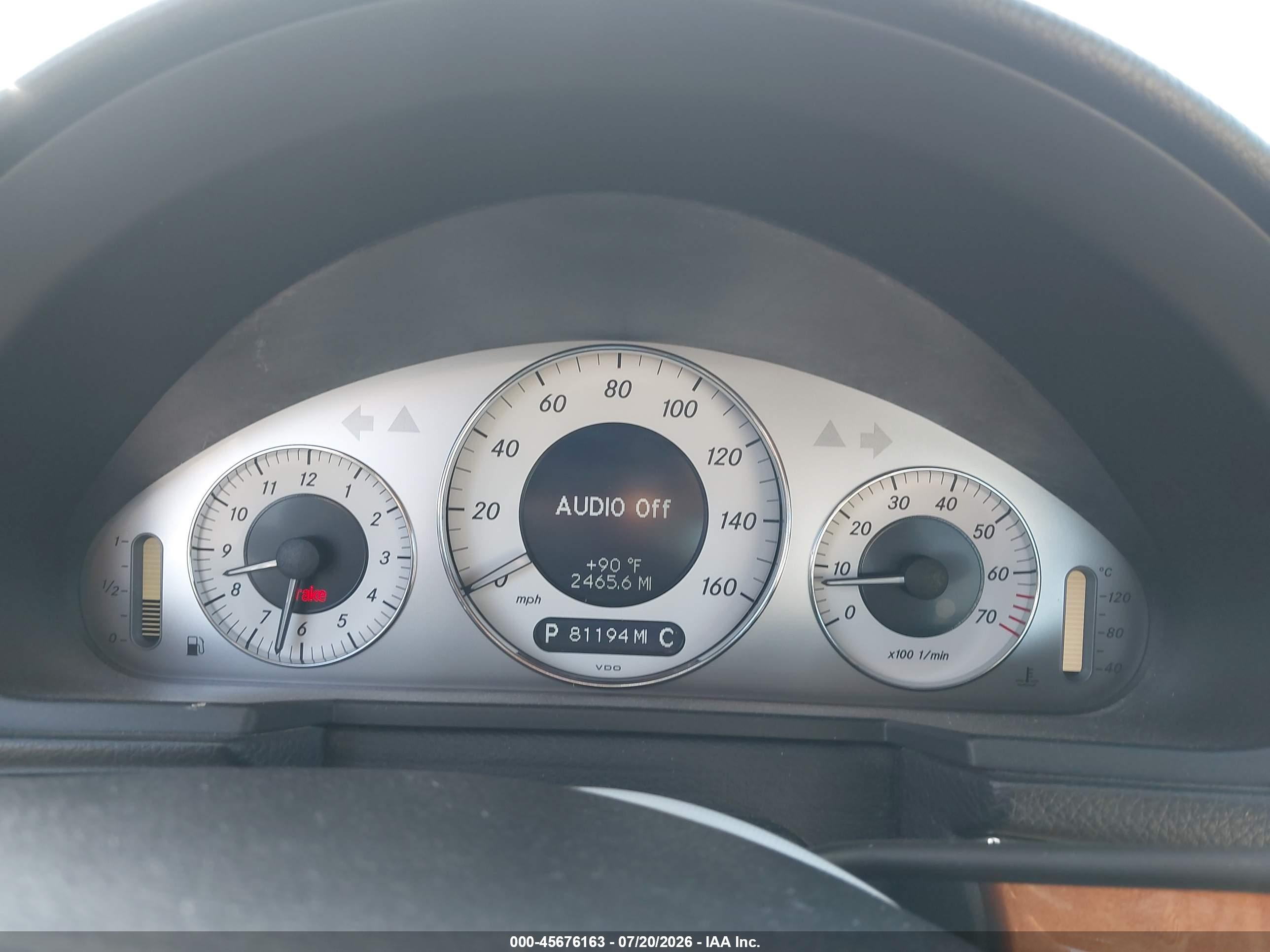 2009 MERCEDES-BENZ E 350 E350