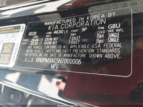 2022 KIA SPORTAGE LX