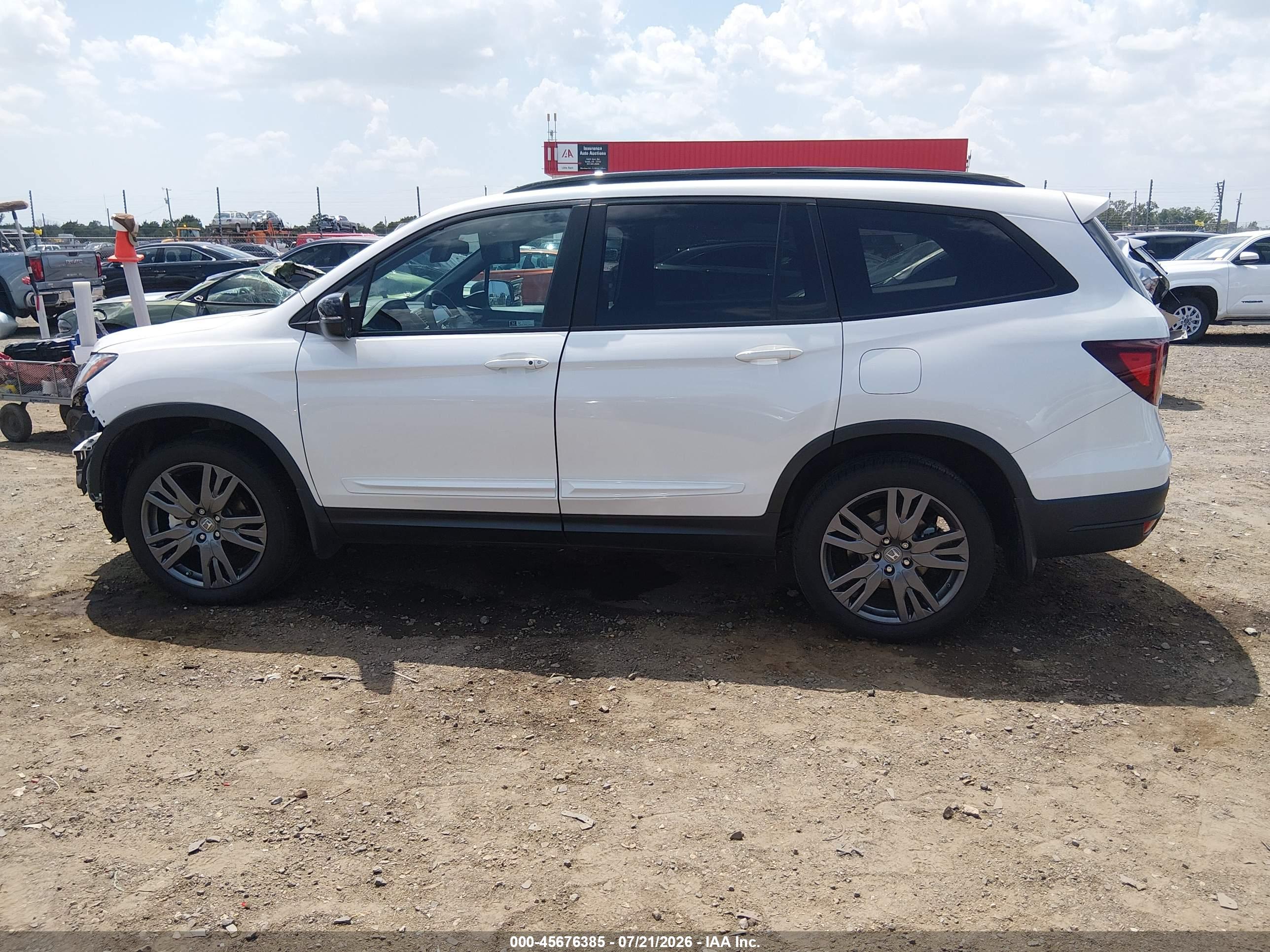 2022 HONDA PILOT AWD SPORT