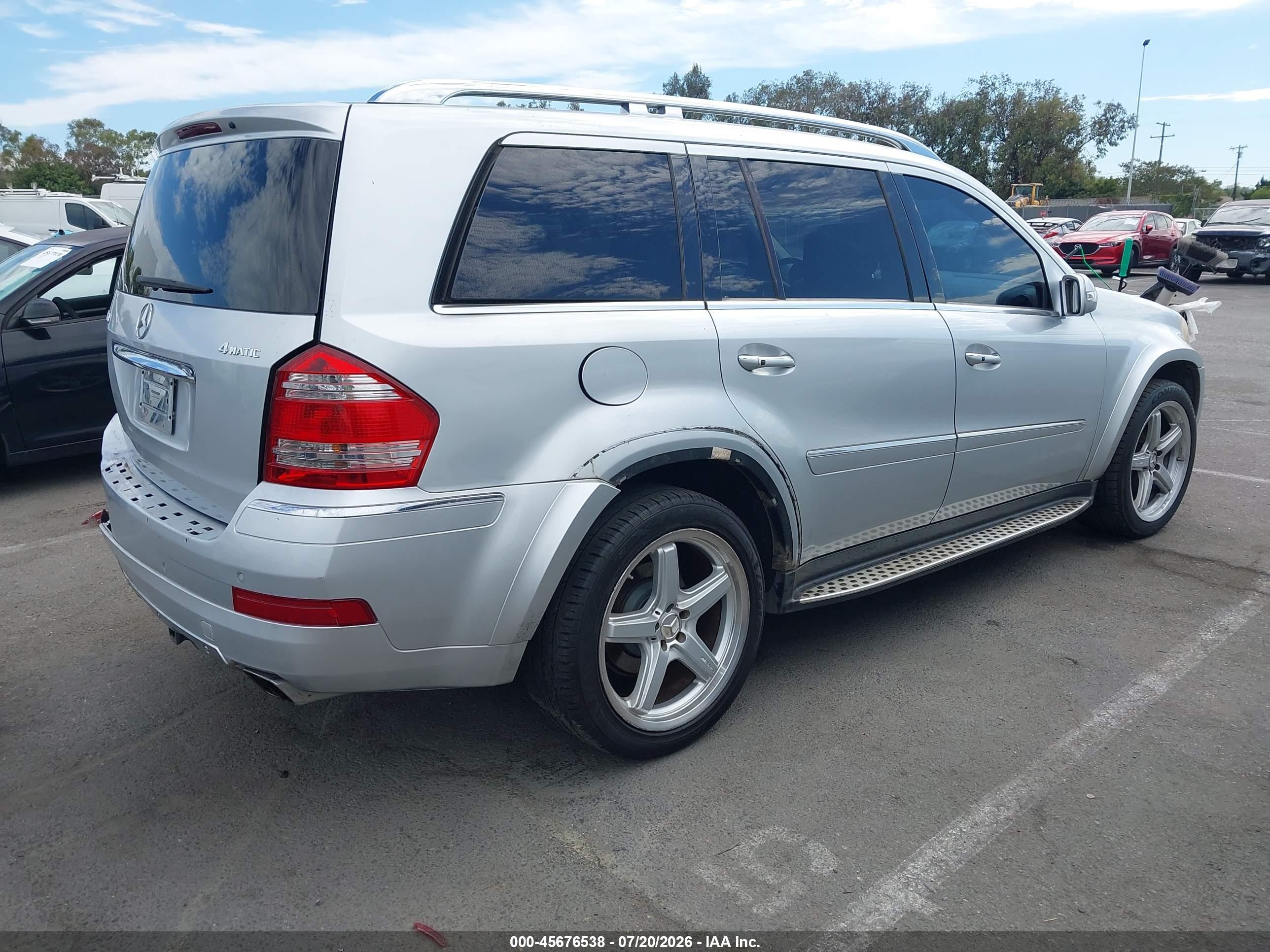 2008 MERCEDES-BENZ GL 550 GL450 4 MATIC